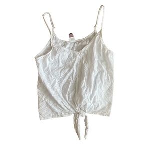 Love on a Hanger White Tank Top